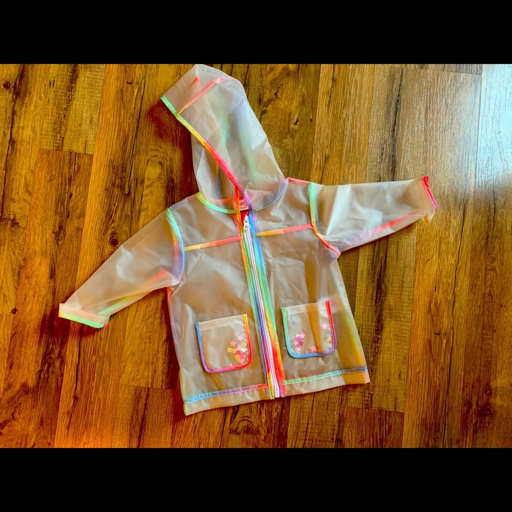 12month girls rain jacket